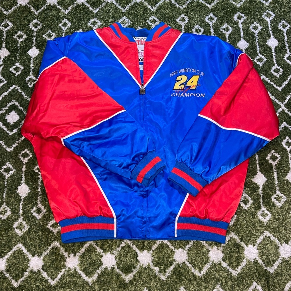 Vintage 1995 Jeff Gordon Championship Nascar Racing Jacket XL